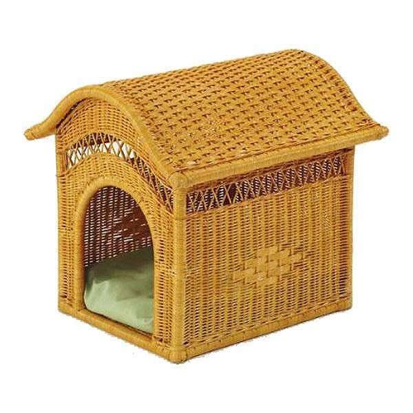 ペットハウス　ラタン　犬小屋　籐家具　幅45cm