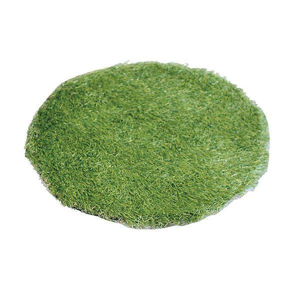 玄関マット　屋外　GRASS　MAT　ROUND　S