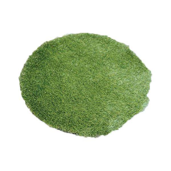 玄関マット　屋外　GRASS　MAT　ROUND　L