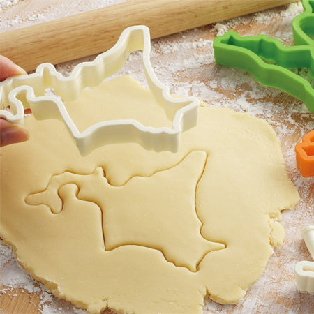 クッキー型　抜き型　ケンミンクッキー型　全国セット　日本地図