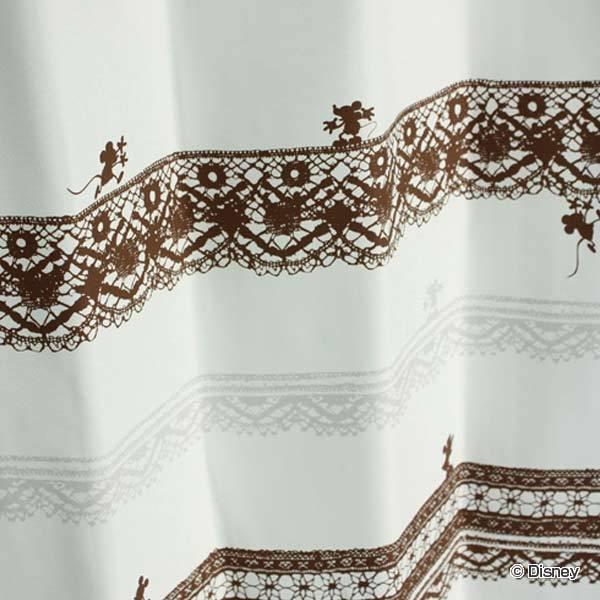 ドレープカーテン　Disney　ディズニー　ミッキー　トリムウェイ　100×200cm　スミノエ