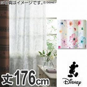 ボイルカーテン　Disney　ディズニー　ミッキー　アロマ　100×176cm