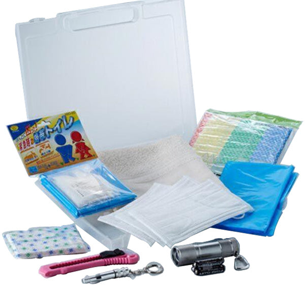 防災用品　A4ファイルサイズ　防災セット　10点