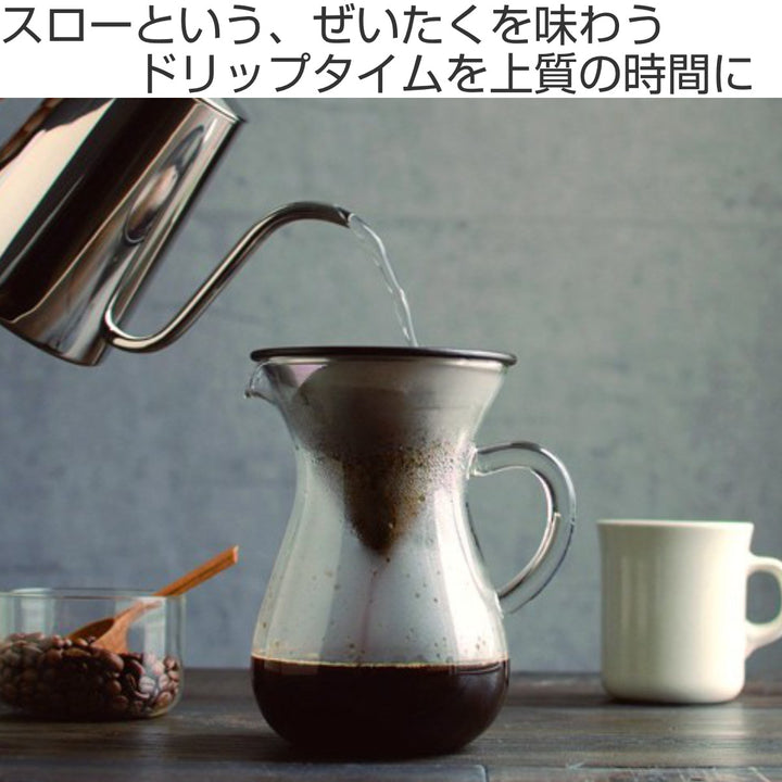 キントーコーヒーフィルター2杯用SLOWCOFFEESTYLEスローコーヒースタイルステンレス