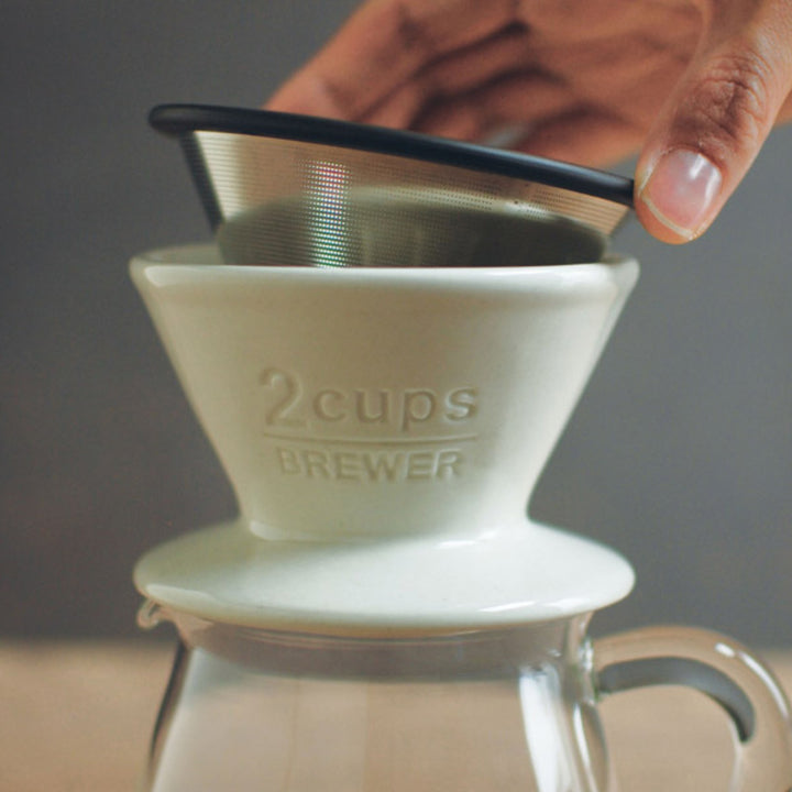 キントーコーヒーフィルター2杯用SLOWCOFFEESTYLEスローコーヒースタイルステンレス