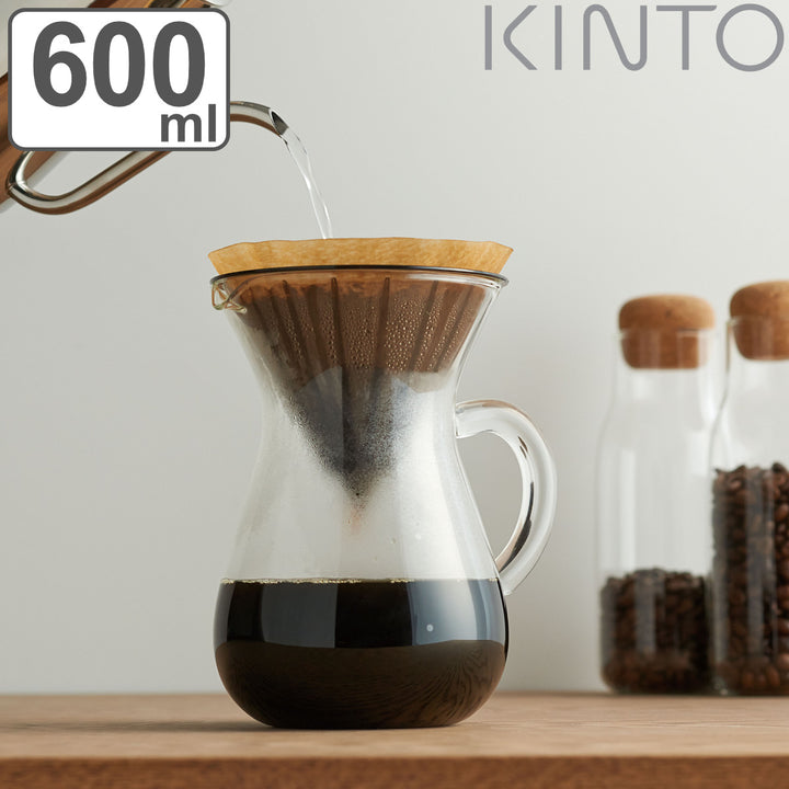 キントーコーヒーメーカー600ml4杯用カラフェセットSLOWCOFFEESTYLEスローコーヒースタイルプラスチック