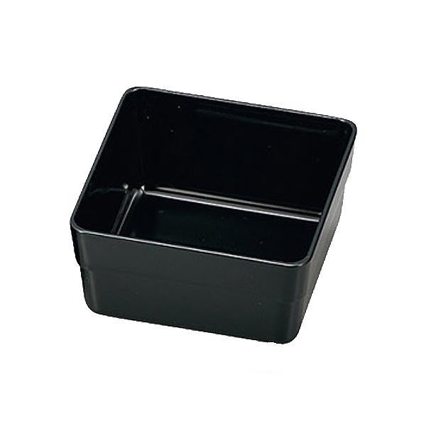 お弁当カップ　HAKOYA　15.0重箱用仕切り小鉢　4個セット　黒