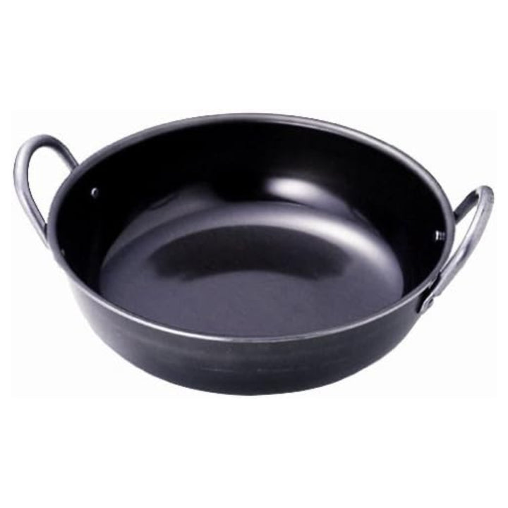 揚げ鍋27cmガス火専用鉄製魚菜日本製両手中華鍋