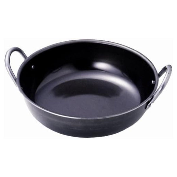 揚げ鍋30cmガス火専用鉄製魚菜日本製両手中華鍋