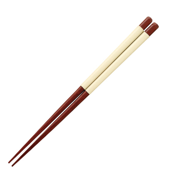 箸 21cm シリコン 木製 天然木 漆 日本製 -12