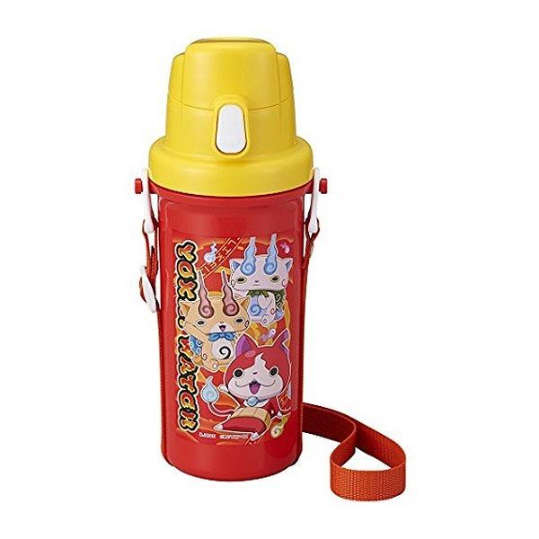 子供用水筒　妖怪ウォッチ　直飲みプラワンタッチボトル　600ml　プラスチック製　キャラクター