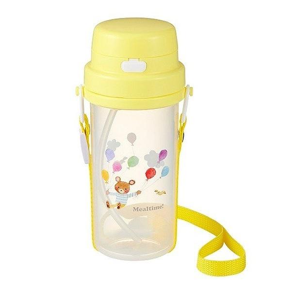 ベビー用ストローボトル　ミールタイム　370ml　2WAY　ハンドル付き　ベビー用　子供用　キャラクター