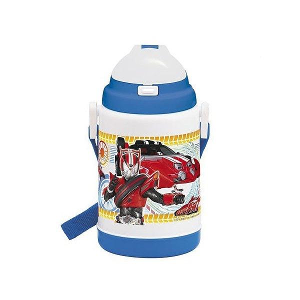 【アウトレット セール】 子供用水筒 仮面ライダードライブ 保冷ストローホッパー 400ml