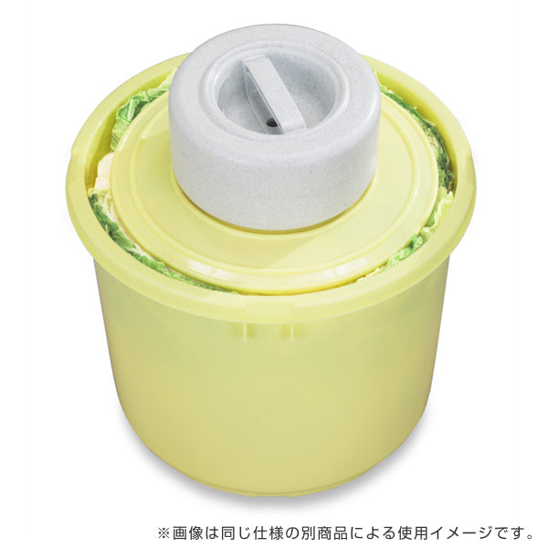 漬物容器 11L ×5個　落とし蓋１０型用×４個　重し2,5kg×5個セット 漬物容器 5L 押しフタ付き 漬物樽 5型 – ハウジー