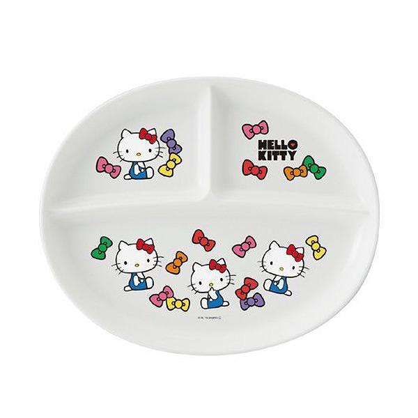ランチプレート　ランチ皿　ハローキティ　フェイス　子供用食器　キャラクター