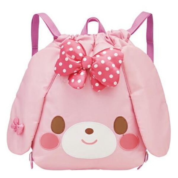 リュックサック　ダイカットナップサック　ぼんぼんりぼん　子供用　キャラクター