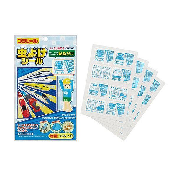 虫除けシール　プラレール　ユーカリ油配合　キャラクター