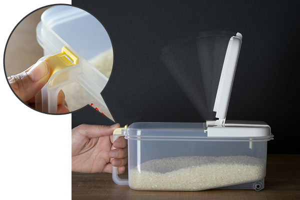 米びつ冷蔵庫用米びつ横型2.5kg