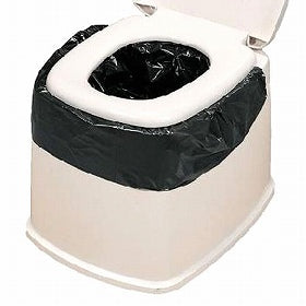 ポータブルトイレ用袋　汚物処理袋　凝固剤付き　10枚入