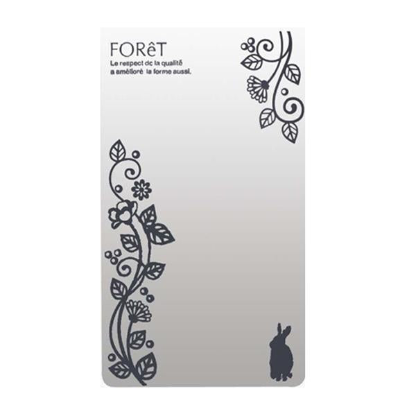 ウォールミラー　ミニ　フォレット　FOReT　壁紙シール　鏡　シール