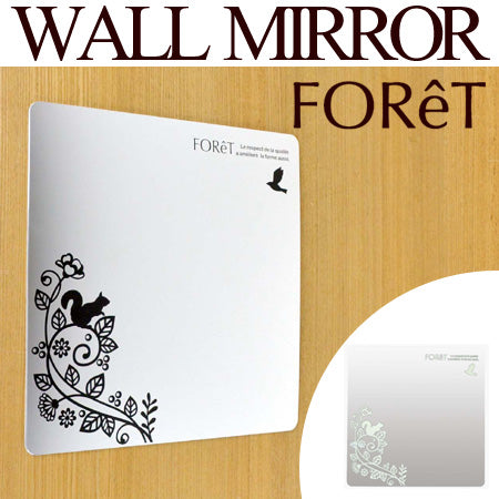 ミラー　壁　シール　ウォールミラー　レギュラー　フォレット　FOReT　壁紙シール　鏡