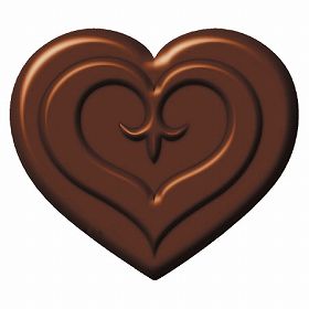 チョコレート型　ハート型　L　チョコレートモールド　手作りチョコ