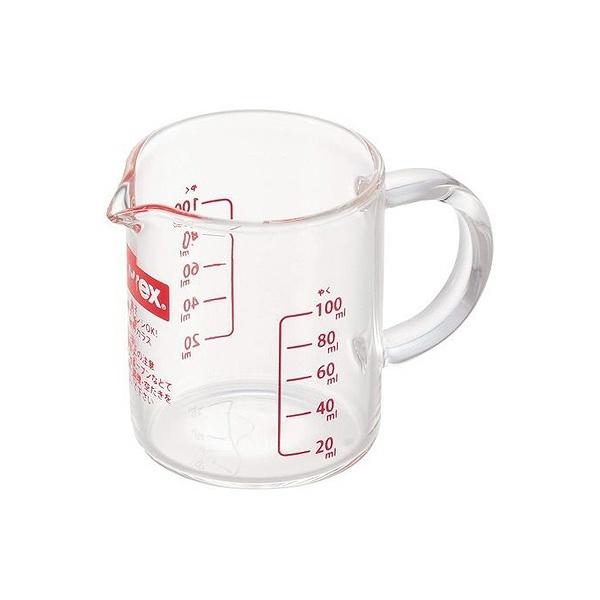 計量カップ 100ml 耐熱ガラス パイレックス PYREX メジャーカップ ハンドル付き