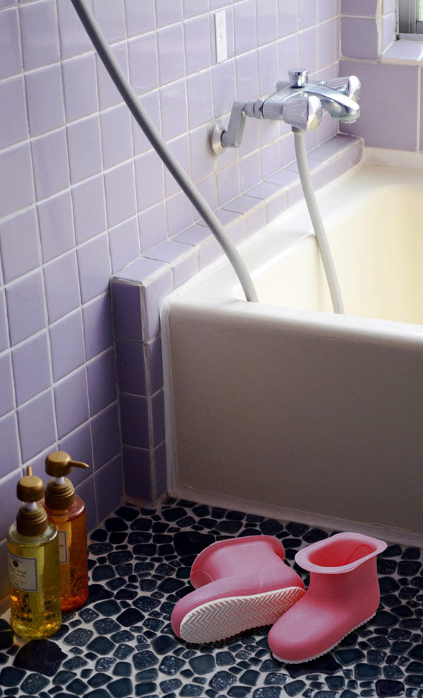 洗濯・浴室用ブーツ　カレンナブーツ　ピンク