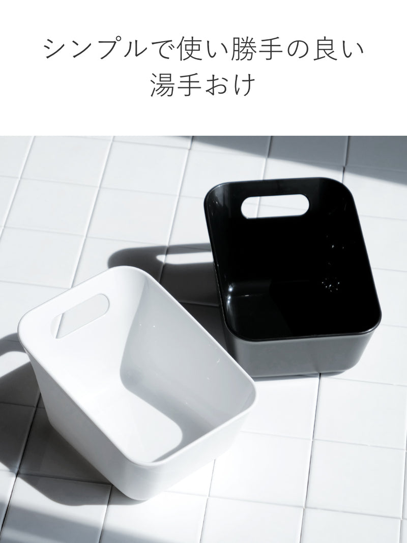 洗面器 RETTO レットー 湯手おけ スクエア型 日本製 -5