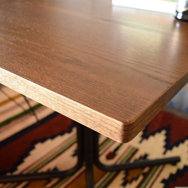 カフェテーブル 長方形 スチール脚 ダリオ 幅100cm