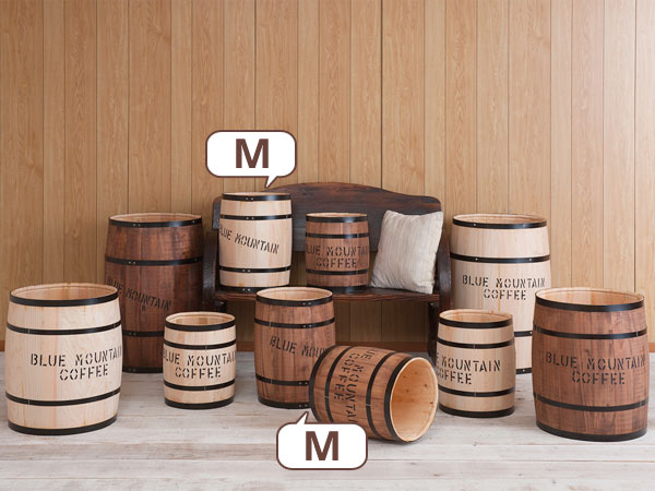 コーヒー樽 木樽 ヒノキ製 Mサイズ 高さ43cm – ハウジー