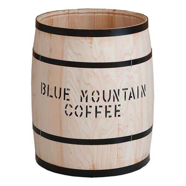 コーヒー樽木樽ヒノキ製Lサイズ高さ49cm