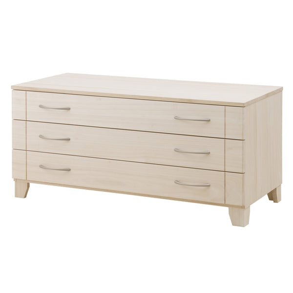 桐 スタイルチェスト 3段 日本製 白木 幅100cm