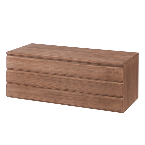 桐 洋風チェスト 3段 桐タンス 日本製 約幅100cm