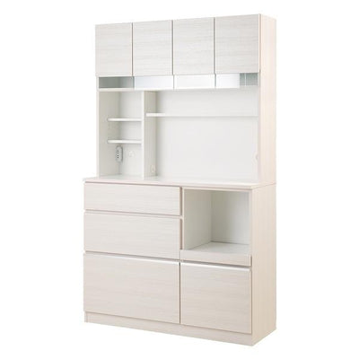 食器棚 キッチンボード 北欧風 Sugar 幅119cm