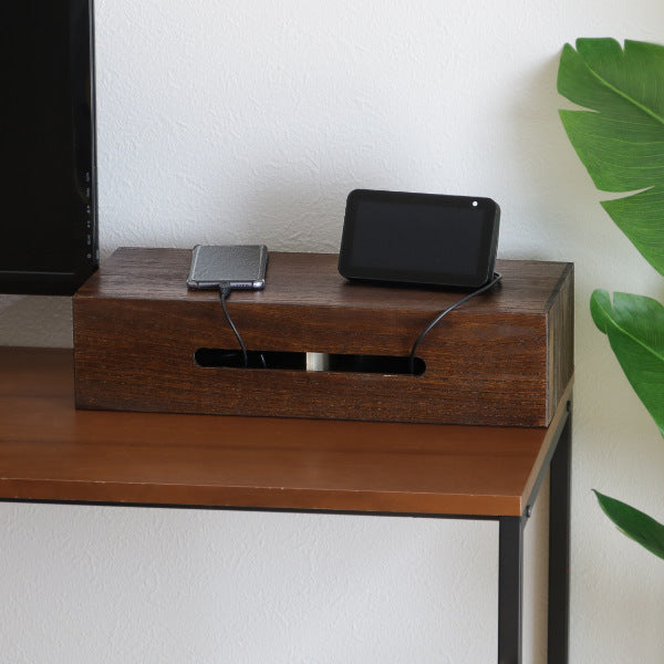 ルーター収納ボックス木製ルーター収納タップコンセント収納