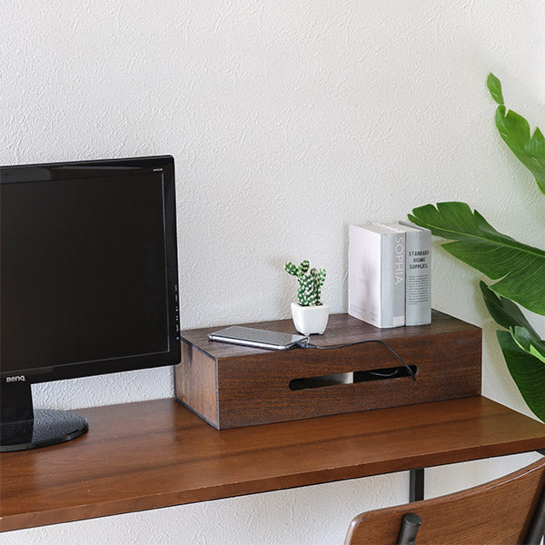 ルーター収納ボックス木製ルーター収納タップコンセント収納