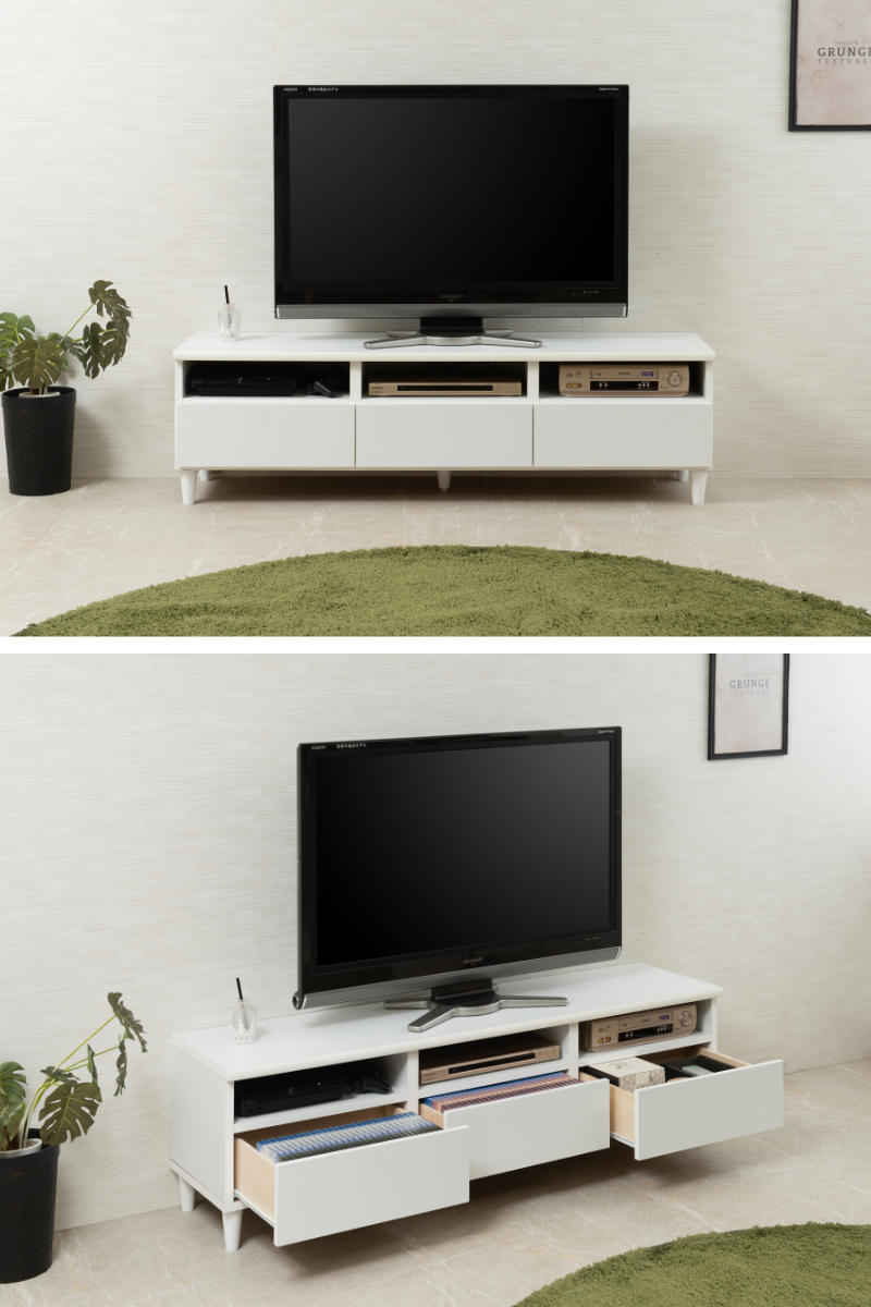 テレビ台 ローボード フレンチシャビー 幅150cm – ハウジー