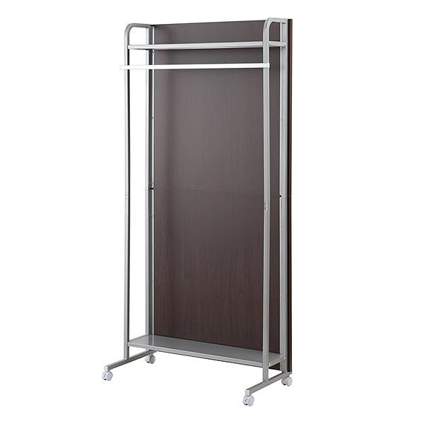 パーテーション 間仕切り ハンガーラック キャスター付き 幅90cm