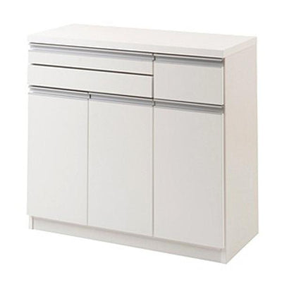 キャビネット パソコンデスク 収納棚 スタイシッリュ 約幅90cm