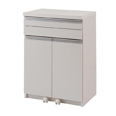 パソコンデスク PCデスク キャビネット型 スタイリッシュ 幅60cm